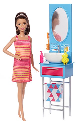 Barbie Bathroom & Doll