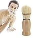 Bhbuy Professional Barber Salon Shave Shaving Razor Brush Wood Handle Tool Men Gift