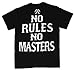 Changes No Rules No Masters - Sons Of Anarchy T-shirt: Adult 2XL - Black