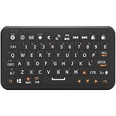 Winmaxle Mini Keyboard with Bluetooth 5.0/2.4G Dual Mode, Gyroscopic Motion Mouse, 64 Keys, RGB Backlight Options, Rechargeable Battery, Type-C Win/iOS/Android/ (Black)