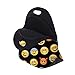 TOPCHANCES Premium Quaility Thermal Insulated 3D Print Neoprene Lunch Bag Storage Container Picnic Tote for Women Kids Lunch Bags Recycled Insulated Lunch Box Food Bag (Emoji)