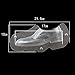 3D DIY Man Men Men's Shoes Shape Hard Plastic PC Chocolate Mold Polycarbonate Jelly Candy Making Pastry Ice Mould