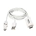 Mchoice 3M Micro USB MHL to HDMI HDTV Cable Adapter for Android Smart Phone 5/11Pin
