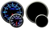Boost Gauge- Electrical Blue/white Premium Series with Peak Recall and Warning52mm (2 1/16