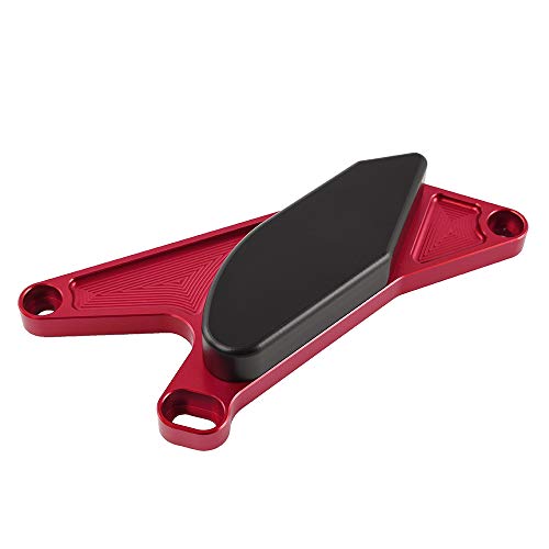 GSX R 1300 CNC Aluminum Engine Stator Case Crash Guard Slider Pad for 1999-2016 SUZUKI Hayabusa GSXR 1300 GSXR1300 2014 2014 (Red)