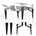 RCstyle DJI Mavic Air Leg Feet Height Extensions 1.8 Inches Landing Gear Stabilizers,Black