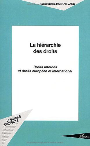 La  hiérarchie des droits