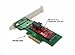 Ableconn M2-U2-131 M.2 Module with SFF-8643 Mini-SAS HD 36Pin Connector for U.2 (SFF-8639) PCIe-NVMe SSD - Support Intel 750 2.5-inch U.2 SFF SSD