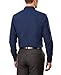 Kenneth Cole REACTION Unlisted by Men's Slim Fit Solid Spread Collar Dress Shirt, Medium Blue, 18