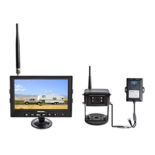 Haloview MC7108 Kit Wiring-Free Wireless High Definition Rear View ...