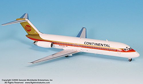 Continental DC-9-32 Red Meatball (1:200)