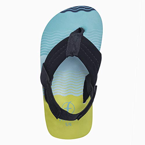 boy flip flops with back strap