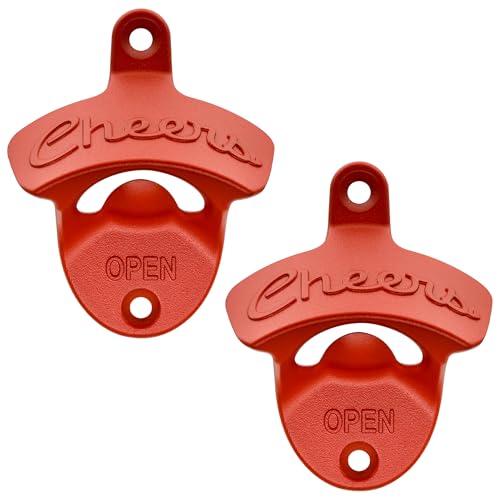 Wall Mounted Bottle Opener 2 Pack