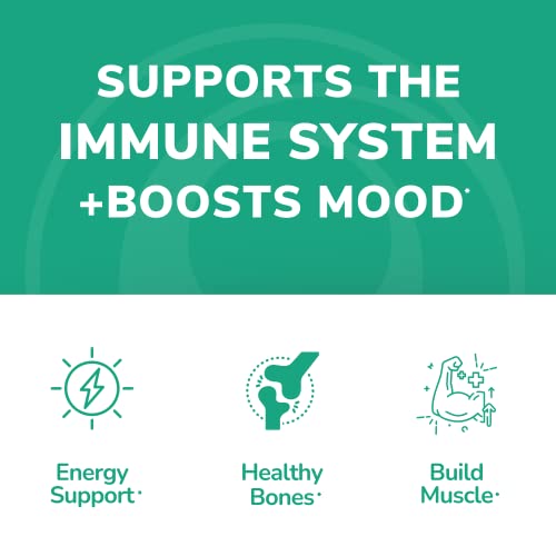 Lunakai Vitamin D3 Gummies Chewable, Organic, NonGMO, Vegetarian, No