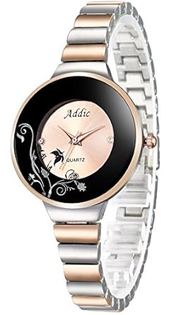 Analogue Black Dial Women's & Girl's Watch -ww497