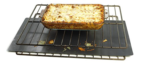 Chef's Planet 824A Non-Stick Commercial Oven Liner, Black