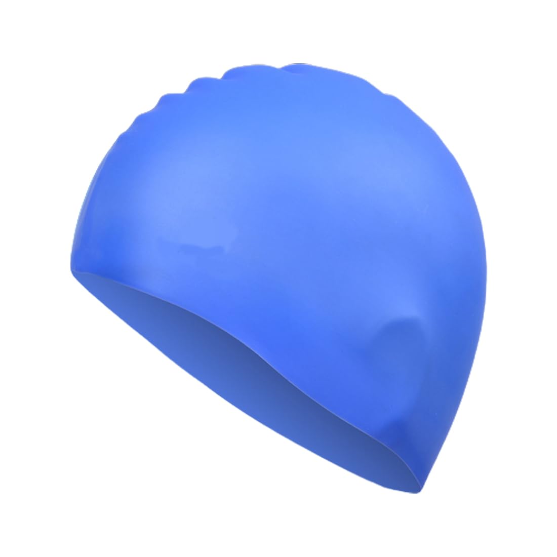 Waterproof Kids Swimming Cap, Silicone Kids Swim Caps for Boys and Girls, Stretchable and Comfortable Swimming Hats, Anti slip Swim Cap for Long Hair