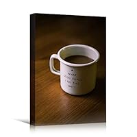 Canvas Wall Art Pressed Quotes Bedroom Industrial Inspirational Modern Art Multicolor Neon Photography Quotes Urban - 12x18 inches