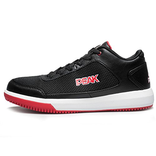 Buy PEAK Men's Lowcut Fashion Basketball Shoes Black/Red Size US9