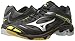 Mizuno Women's Wave Lighting Z3 Volleyball Shoe,Black/Silver,9 B US