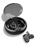 Wireless Earbuds, Earner True Bluetooth 5.0 Earbuds Stereo Hi-Fi Sound Deep Bass 8mm Graphene-Enhanced Speaker Driver IPX5 Waterproof 20-Hour Playtime with Charging Case Bluetooth Headphones