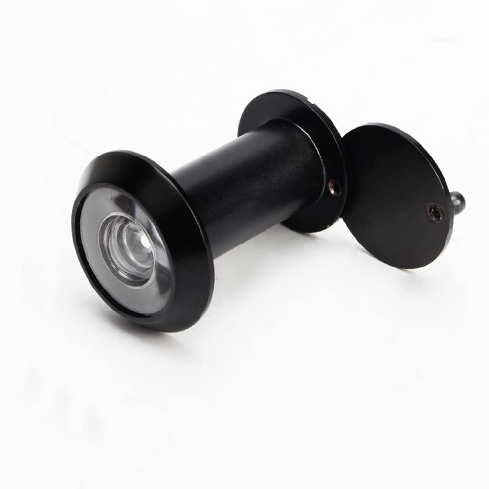 Copper Door Viewer Peephole, 200-Degree Spy Hole Viewer with Privacy Cover, Front Door Viewer Security Viewer for 35-60mm Doors