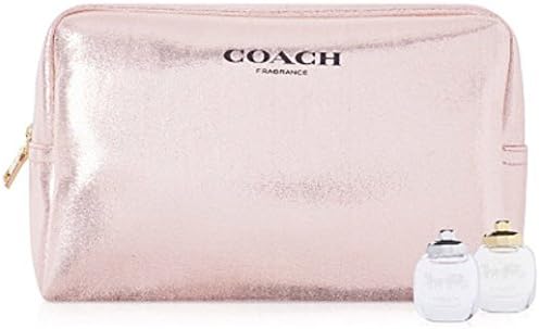 Travel Set Cosmetic Bag Coach Newyork Toilette Spray Mini 0.15oz Coach Perfum Mini 0.15oz