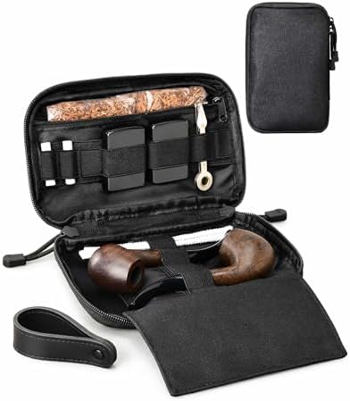 castleford tobacco pouch Amazon.com: Castleford Brown Leather Combination Tobacco Pouch Holds 2  Pipes : Health & Household
