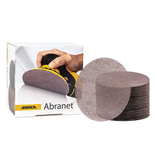 Mirka Abranet sanding disc 125mm Hook & Loop Grit P400 50 pcs
