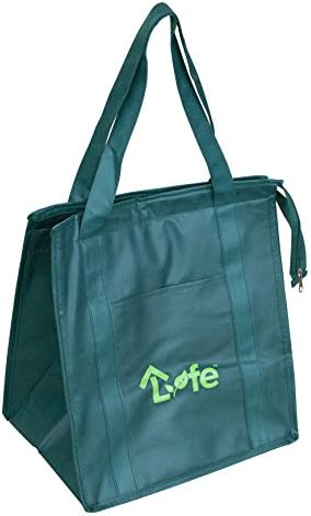Multipurpose Hot & Cold Insulated Tote Bag, Forest Green