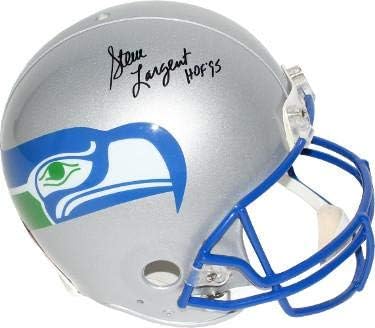 Steve Largent Signed Helmet Shop, 56 
