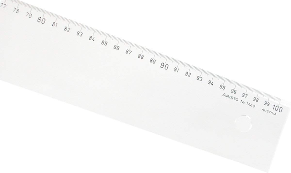 Aristo AR1440 Ruler (Plexiglass, 100 cm) Clear