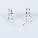 Clearbridal Women's Bridal Rhinestones Necklace Earrings Jewelry Sets C15023