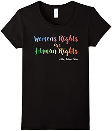 Women's Womens Right T Shirt Are Human Rights  XL Black