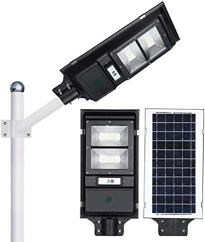 luminaria led 40w c panel solar lampara alumbrado publico