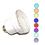 LAMPAOUS LED SPA Bulb, 15 Watt E26 LED Pool Bulb, 5 Color Show and 7 Solid Colors LED Hot Tub Replacement Bulb inground Lights Fixture, 120VAC Input