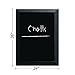 MasterVision Chalk Board, Black Kamashi Frame, 24