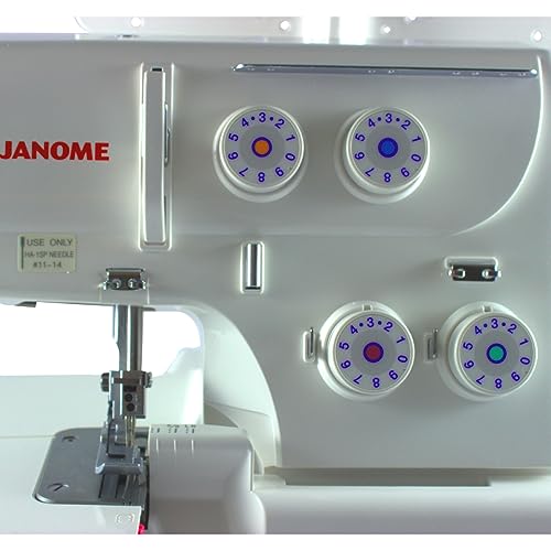 Janome 7034d Magnolia 3&4 Thread Overlock Serger on Galleon Philippines