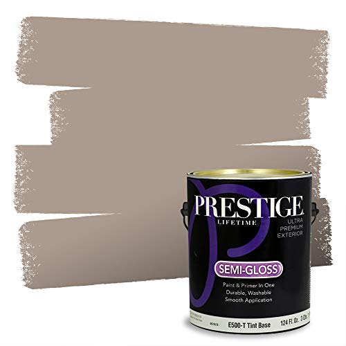 PRESTIGE Paints Exterior Paint and Primer In One, 1-Gallon, Semi-Gloss, Compara…