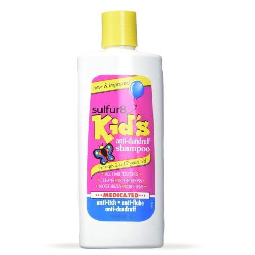 SULFUR8 Anti-Dandruff Shampoo for Kids 7.5 oz – Gentle Medicat... 41PSha2j1SL