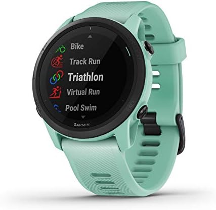Amazon.com: Garmin Forerunner 745, reloj para correr GPS, estadísticas  detalladas de entrenamiento y entrenamientos en el dispositivo, funciones  inteligentes esenciales, Tropic (010-02445-01)