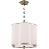Hudson Valley Lighting 7915-AGB Sweeny - Three Light Pendant, Aged Brass Finish