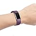 RRedTaro Replacement Bands Compatible with Fitbit Charge 2, Classic & Special Edition Adjustable Sport Wristbands for Fitbit Charge 2 Women Men Large Small Purple Plum
