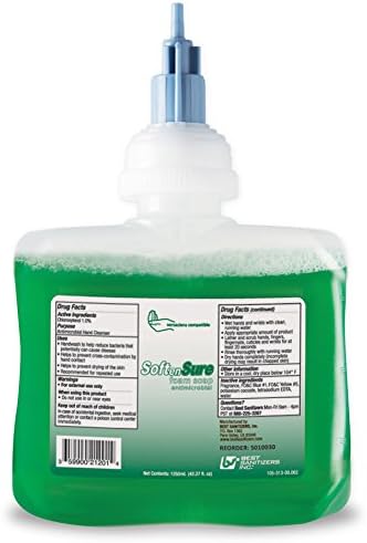 Best Sanitizers SO10030 SoftenSure Antimicrobial Foam Hand Soap, 1250mL (Case of 6)