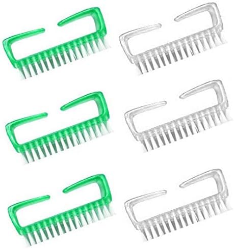Aquasentials Easy Hold Nail Brush (6 Pack)