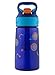 Contigo AUTOSPOUT Straw Striker Kids Water Bottle, 14 oz, Sapphire
