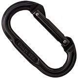 Omega Pacific Standard Oval Carabiner - Black