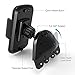 Amoner CD Slot Phone Holder, Universal CD Phone Mount Cell Phone Holder for Car Compatible with All Smartphones up to 6.5 inches (Black)