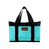 Sandistore Portable Insulated Thermal Lunch Carry Tote Storage Travel Picnic Bag (Blue)