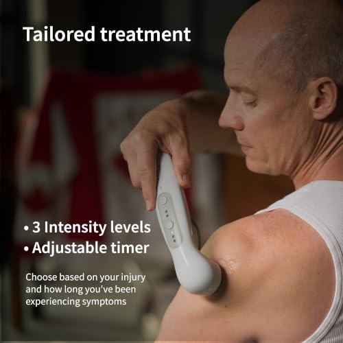 Revitive Ultrasound Therapy Device for Pain Relief, Muscle Recovery & Injury Healing - Promotes Faster Healing - Portable Therapy Machine - Includes Ultrasound Gel - Drug-Free, Home Use